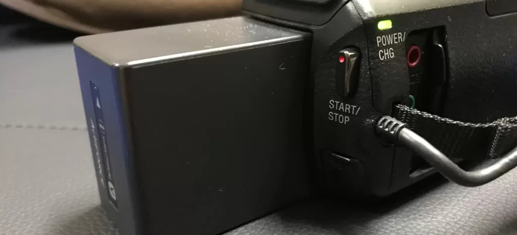 バッテリーセット部分