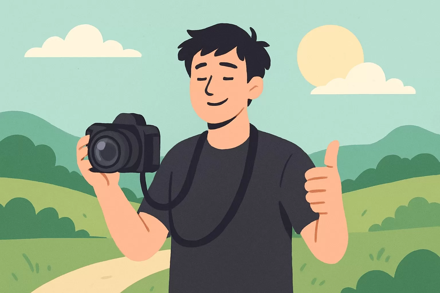 自分のイラスト