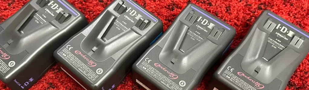 バッテリー四個