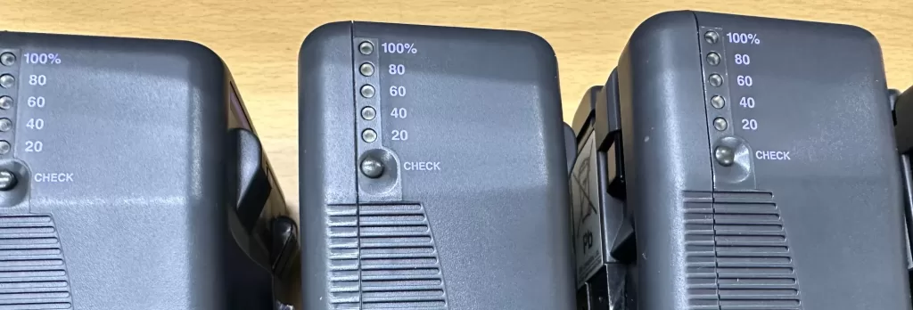 バッテリーランプ