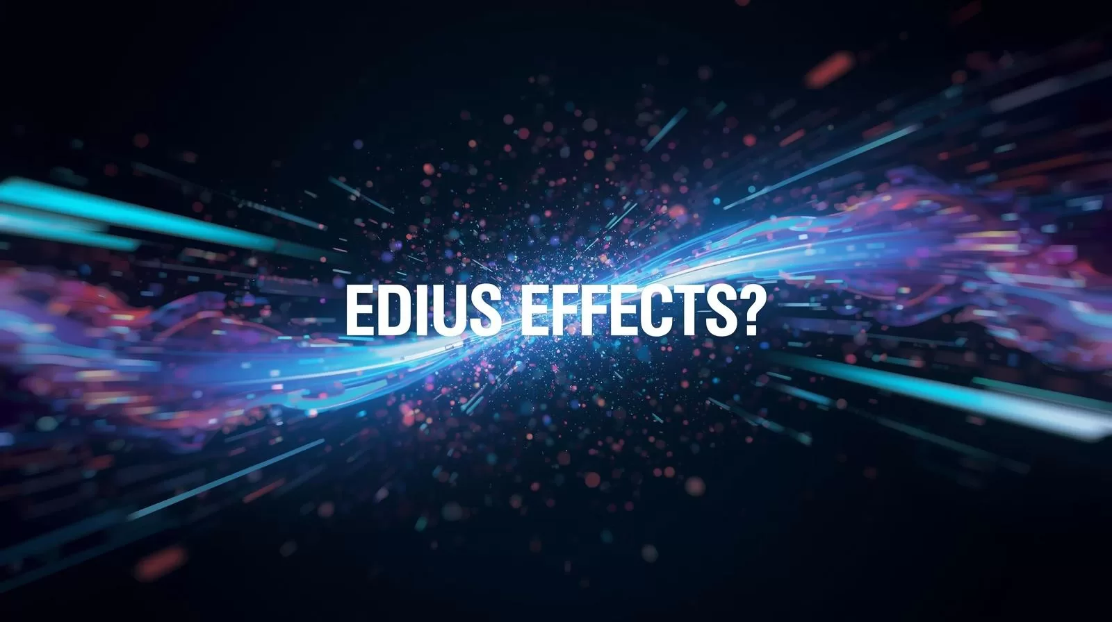 EDIUSにエフェクト