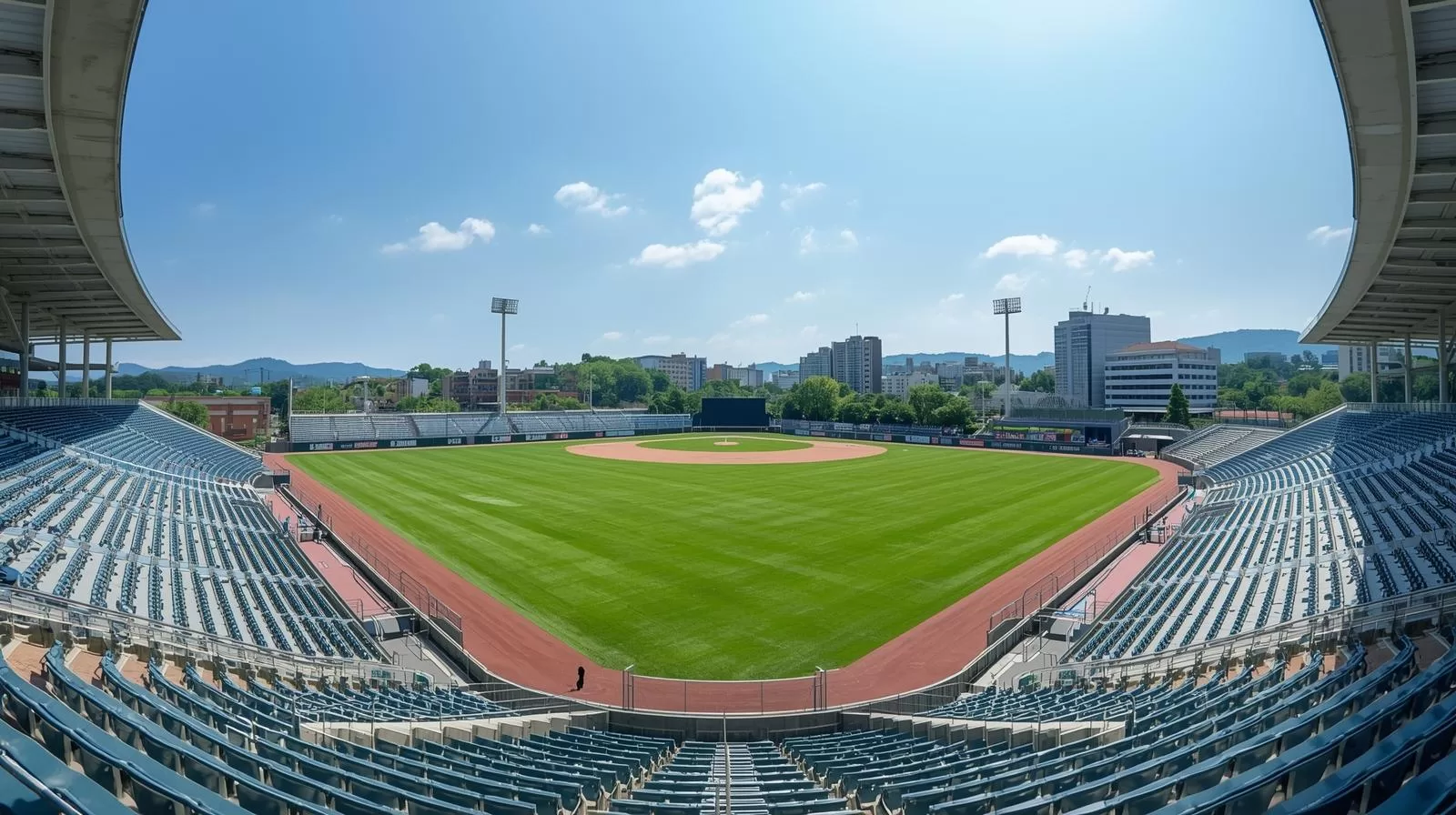 青森県の夢野球場